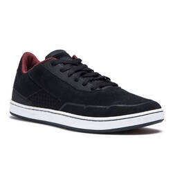 Crush 500 Adult Low-Top Cupsole Skate Shoes - Black/Burgundy