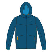Men's Warm Fleece Hiking Jacket - SH100 ULTRA-WARM