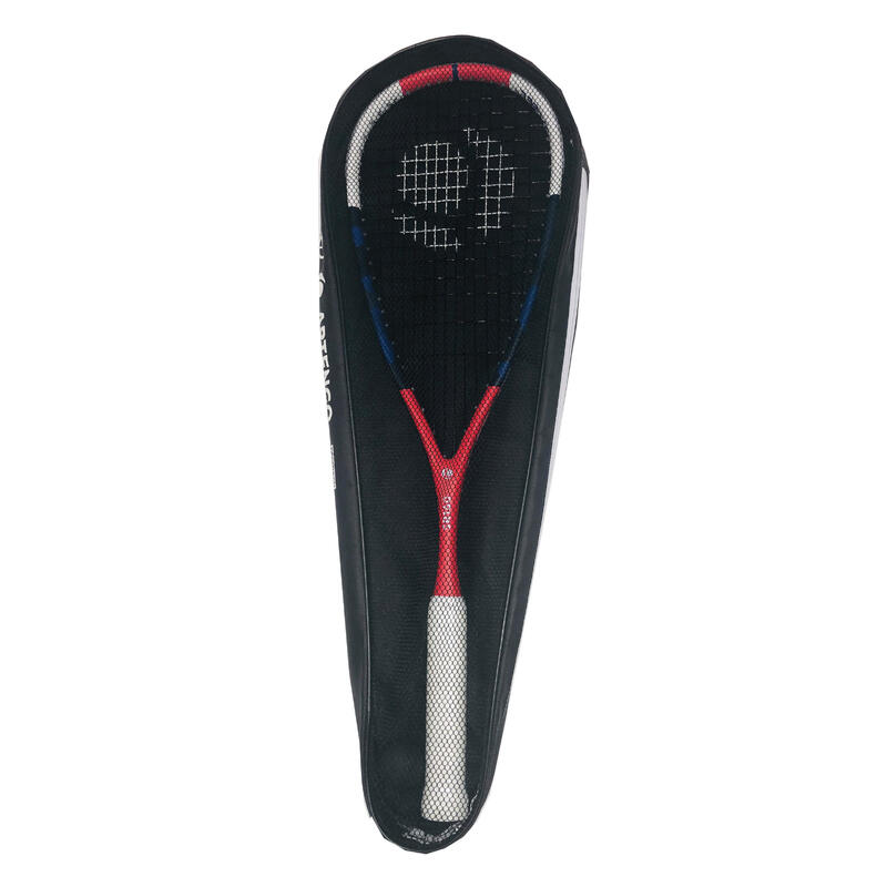 SET RAQUETTE DE SQUASH SR 160 (Raquette SR160, Housse, Balle SB560 point rouge)