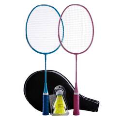 Raket Badminton Anak Set Starter - Biru Pink