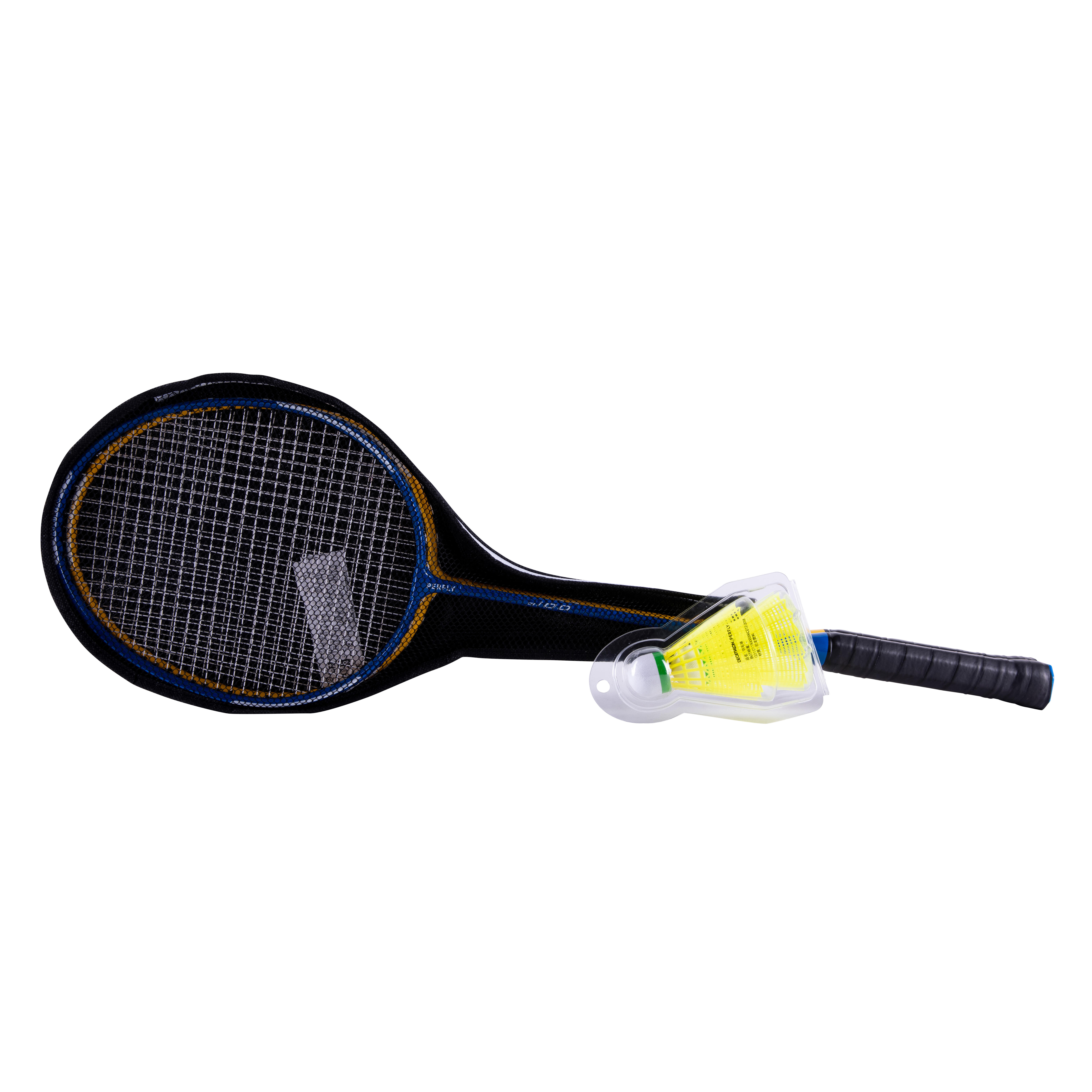 

Adult Badminton Racket Br 100 Set Starter Blue Red -  By PERFLY | Decathlon