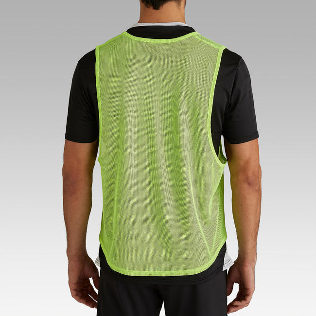 Adult Football Bibs Neon Yellow
