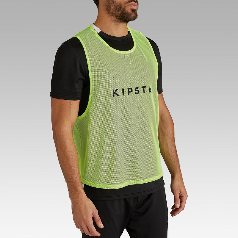 SEGUNDA VIDA: Peto Fútbol Kipsta Adulto Amarillo Fluor