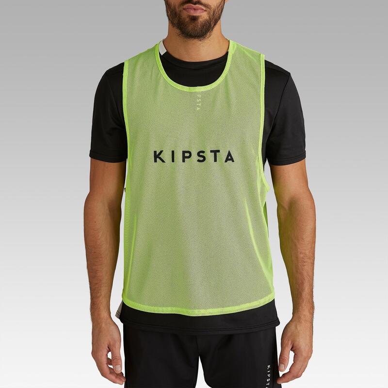 Peto Fútbol Kipsta Adulto Amarillo Fluor