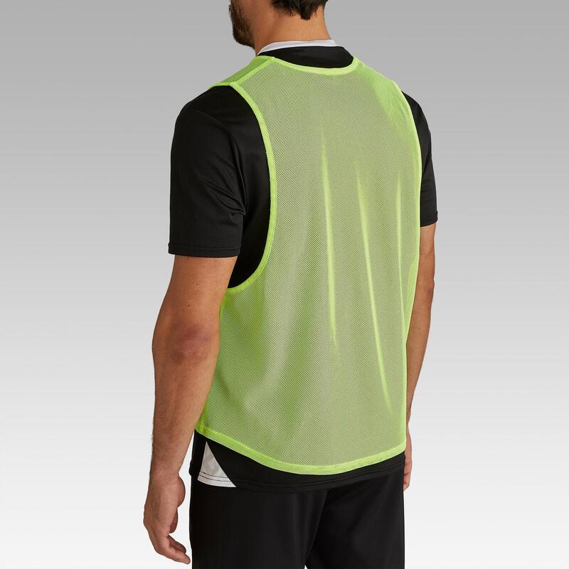 Peto Fútbol Kipsta Adulto Amarillo Fluor