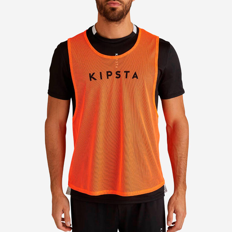 Adult Football Bib - Neon Orange