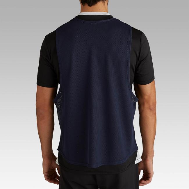 Adult Football Bibs Dark Blue