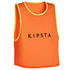 Kids football bib - neon orange