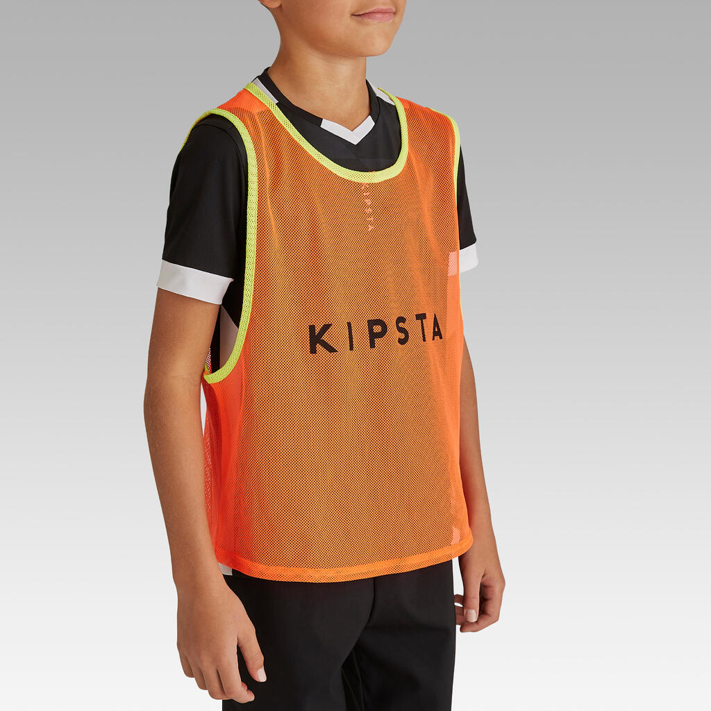 Kids' Team Sports Bib - Neon Orange