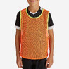 Kids Football Bib - Neon Orange