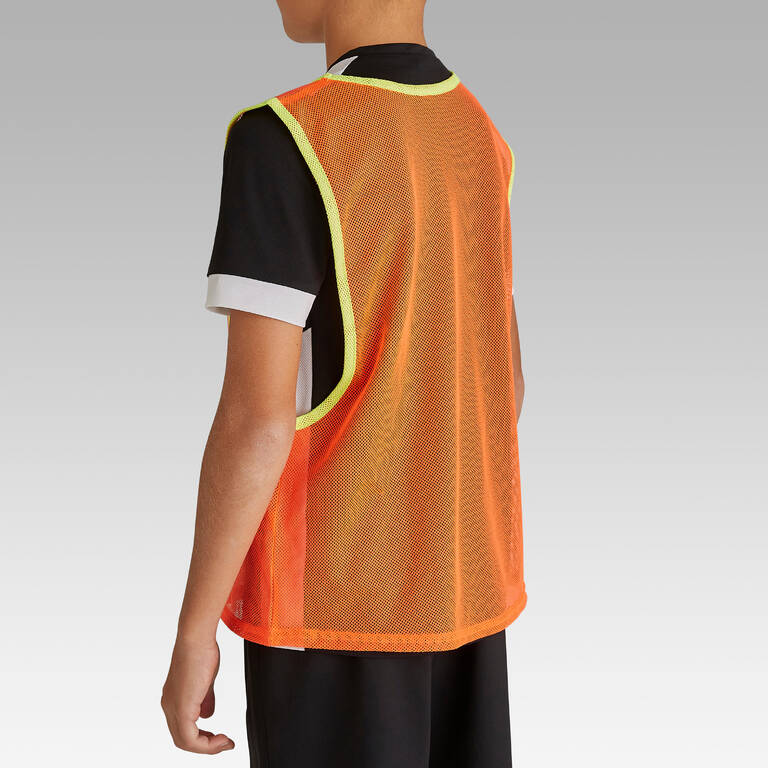 Bib Olahraga Anak - Oranye Neon