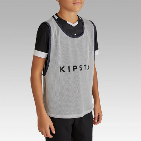 Chasubles sports collectifs enfant gris