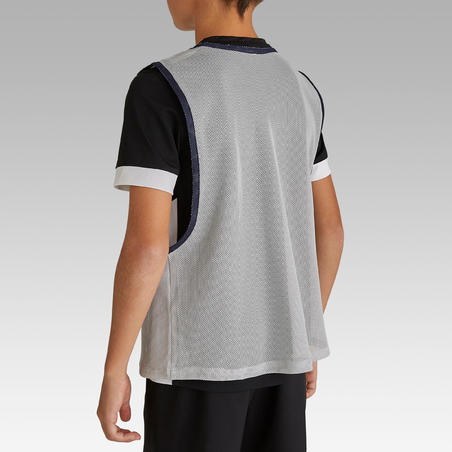 Chasubles sports collectifs enfant gris