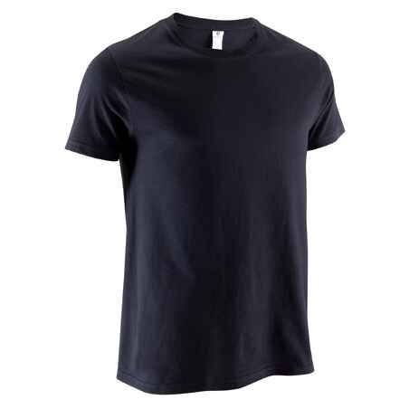 T-shirt slim fitness  homme - 100 Noir