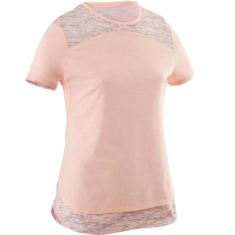 t shirt enfant rose