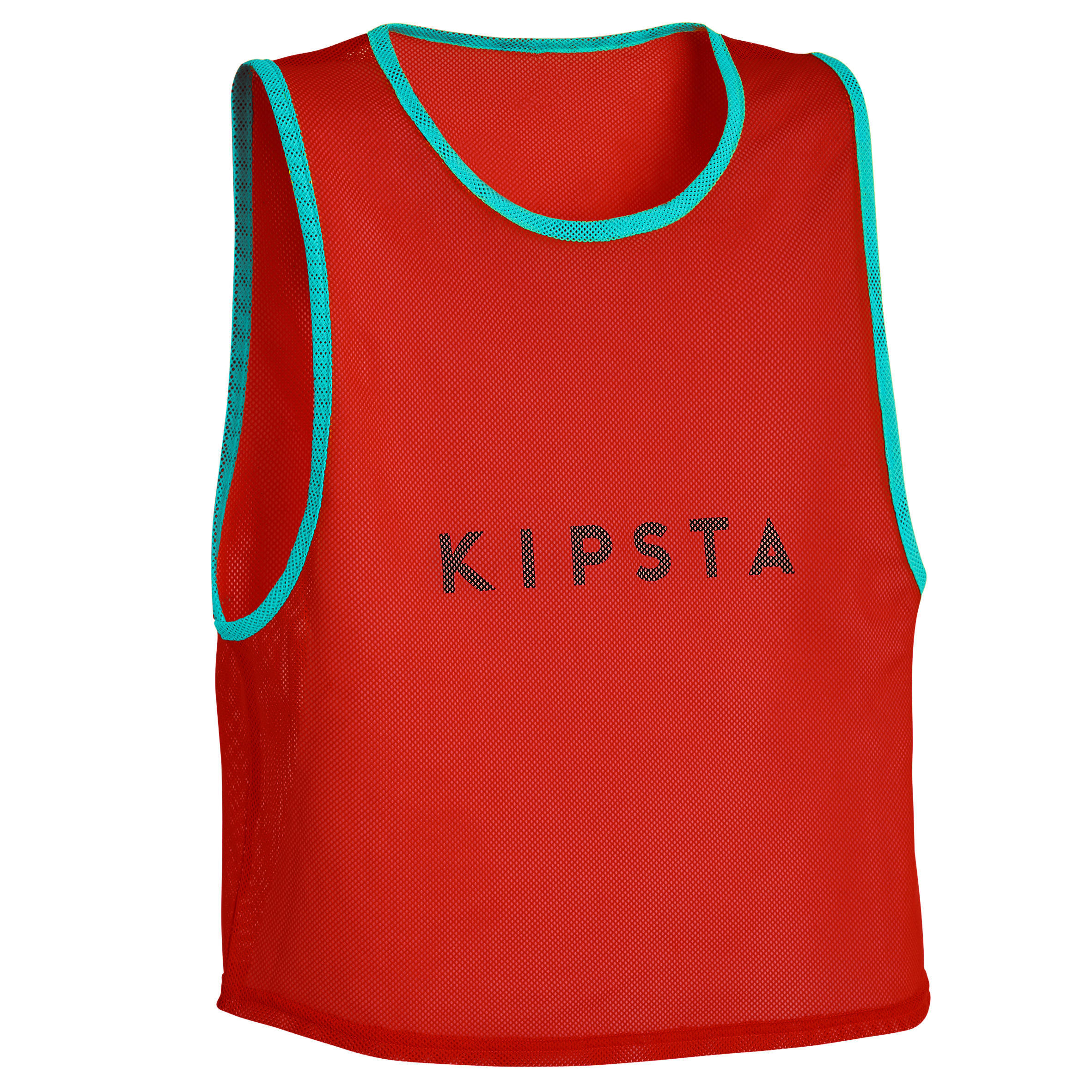 Peto Fútbol Kipsta niños rojo 4/4