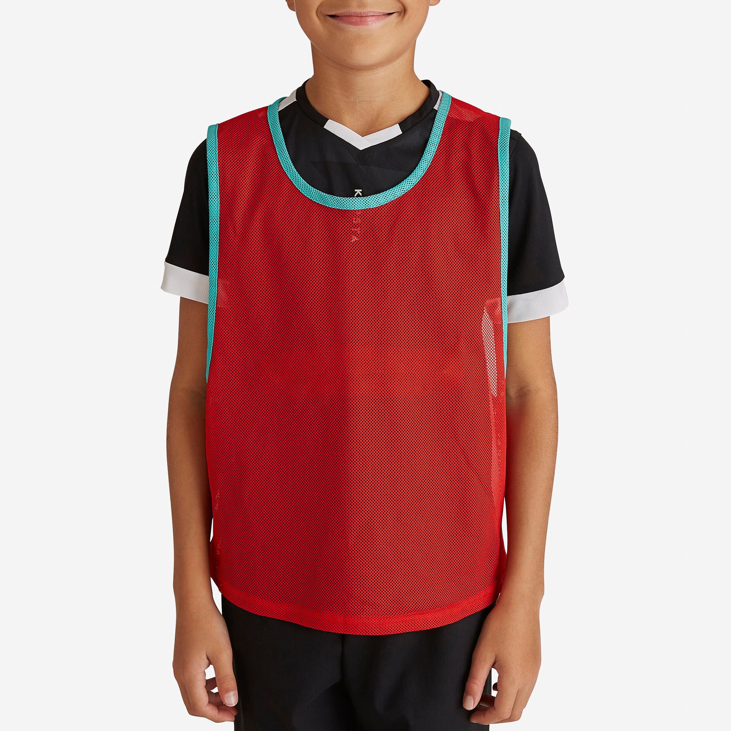 Kipsta - Chasuble Sports Collectifs Enfant Rouge - Chasuble - Football / Futsal / Sepak - Rouge - Taille Unique - Decathlon