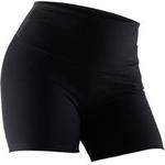 Domyos Modellerende short voor pilates en lichte gym dames 900 slim fit zwart