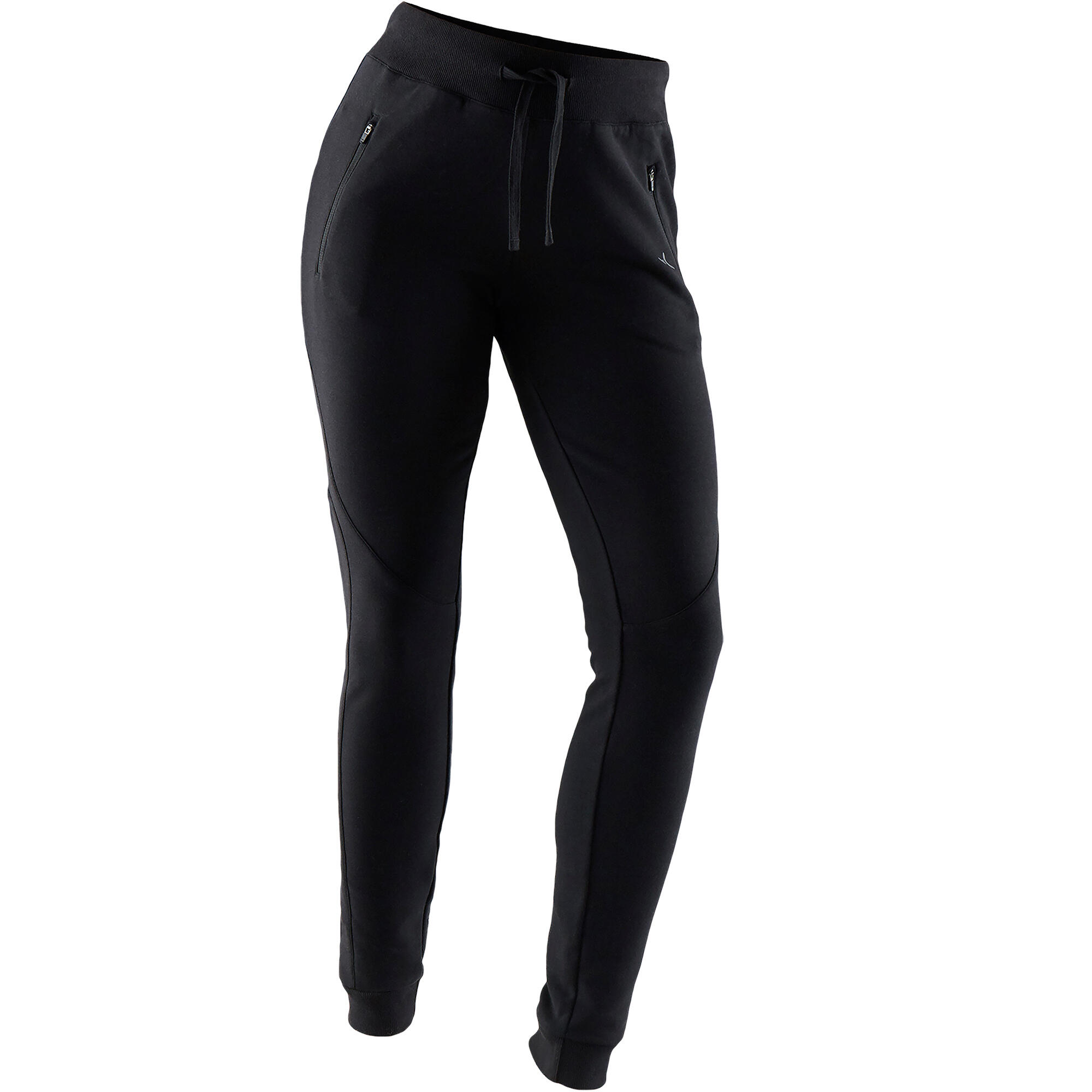 black jogging bottoms womens