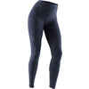 Legging de fitness slim femme, bleu acier