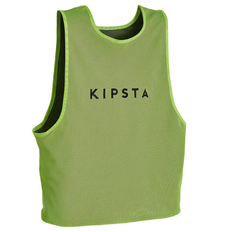 KIPSTA Antrenman Yeleği - Çift Taraflı - Yetişkin - Sarı / Mavi KIPSTA Antrenman Yeleği - Çift Taraflı - Yetişkin - Sarı / Mavi