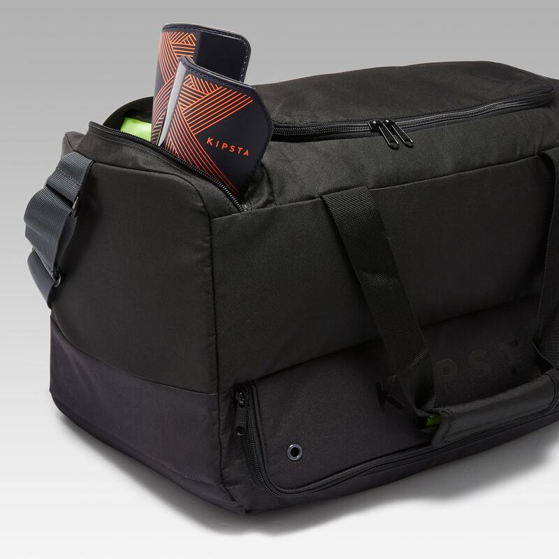 Bolsa de Deporte Kipsta Hardcase 45 litros negro