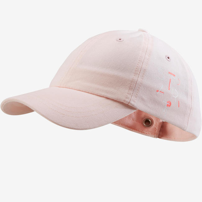 Girls' Gym Cap W100 Pink/Pink Print