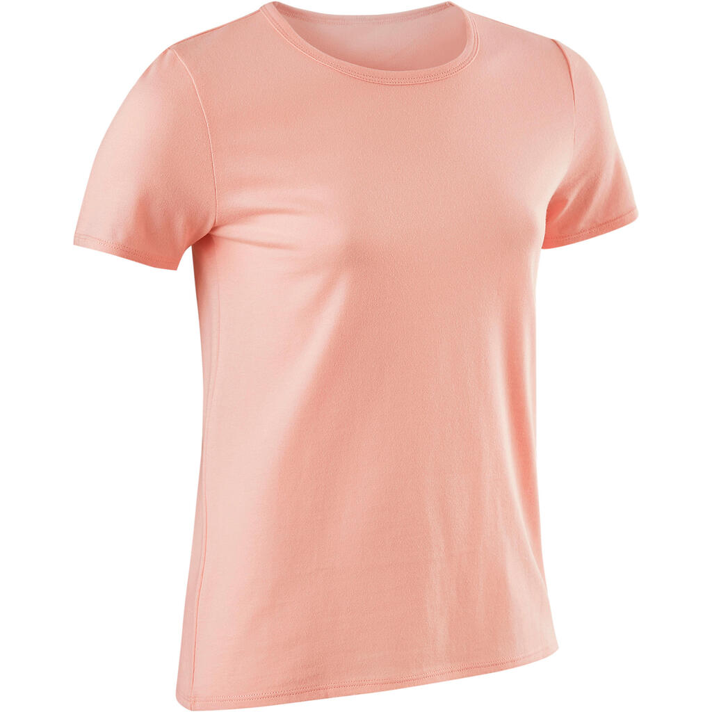 Kids' Basic Cotton T-Shirt - Pink