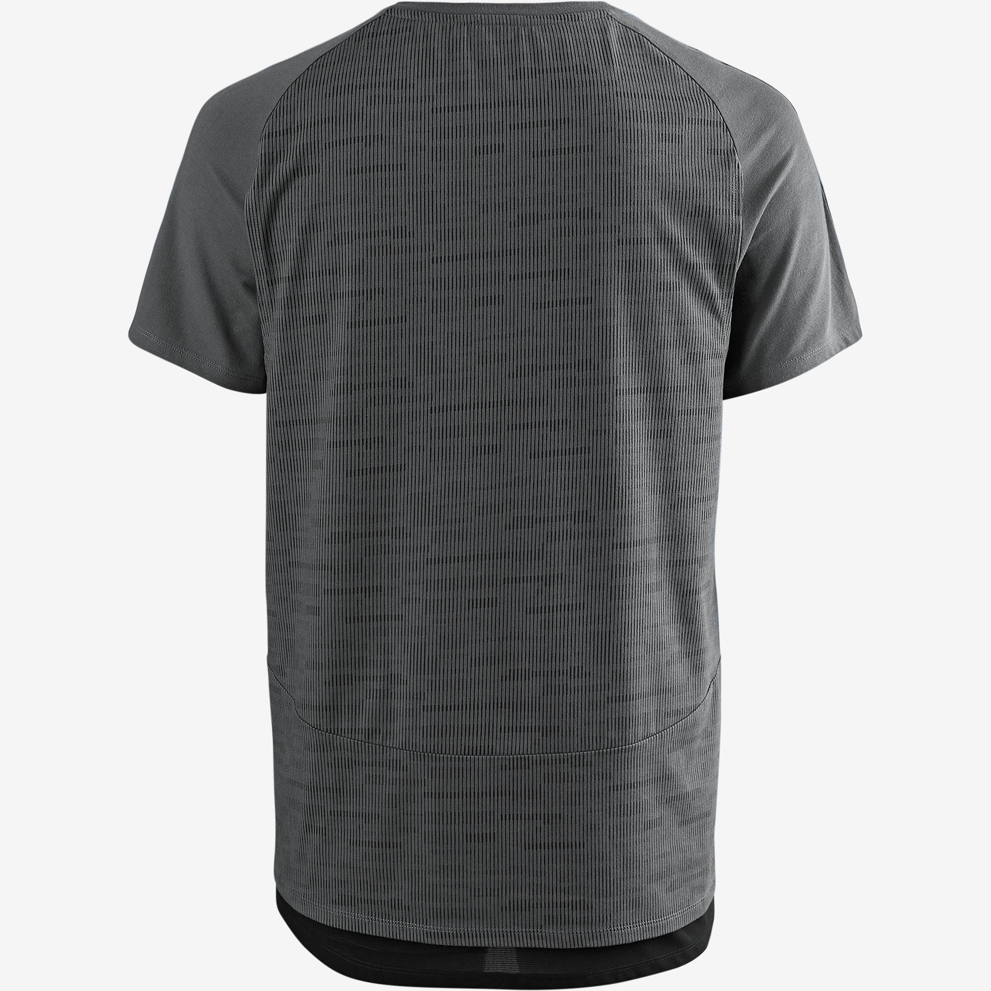 540 Free Move Pilates & Gentle Gym T-Shirt - Dark Grey - By NYAMBA | Decathlon
