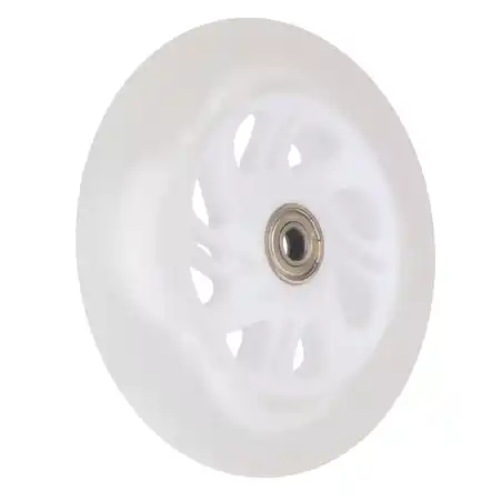 Flashing Wheel 125 mm - White