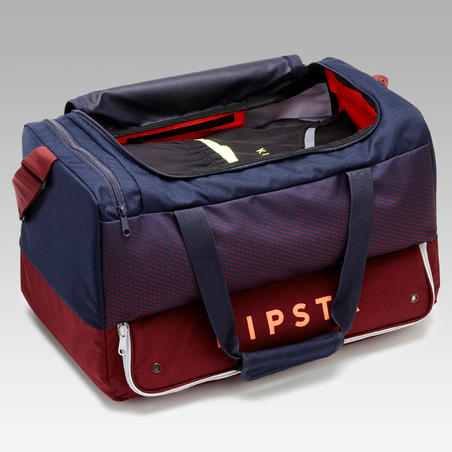 45L Sports Bag Hardcase - Blue/Burgundy