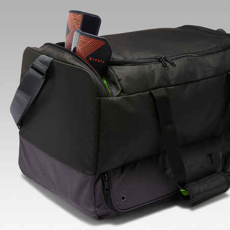 Αθλητική τσάντα Hardcase 75L - Μαύρο