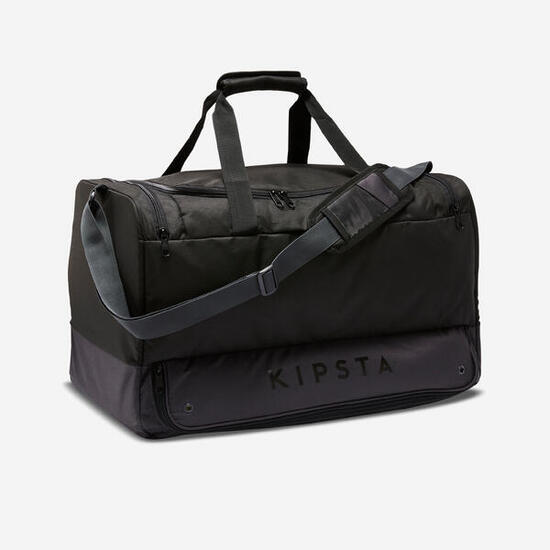 Sac de sport rigide et pliable 75L, noir