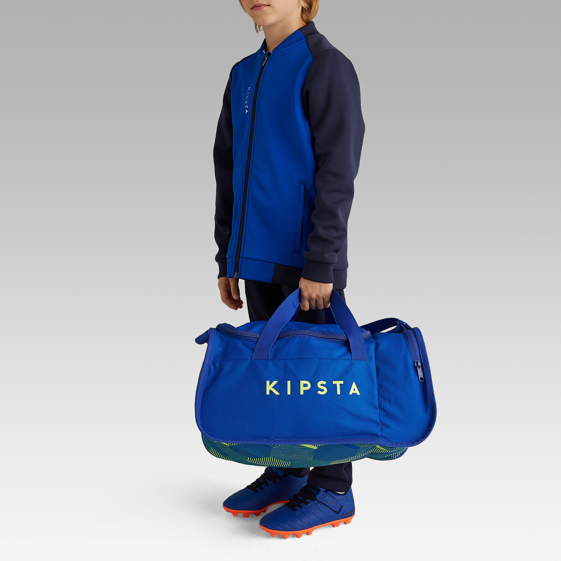 Kipocket Sports Bag 20 Litres - Blue/Yellow - Decathlon