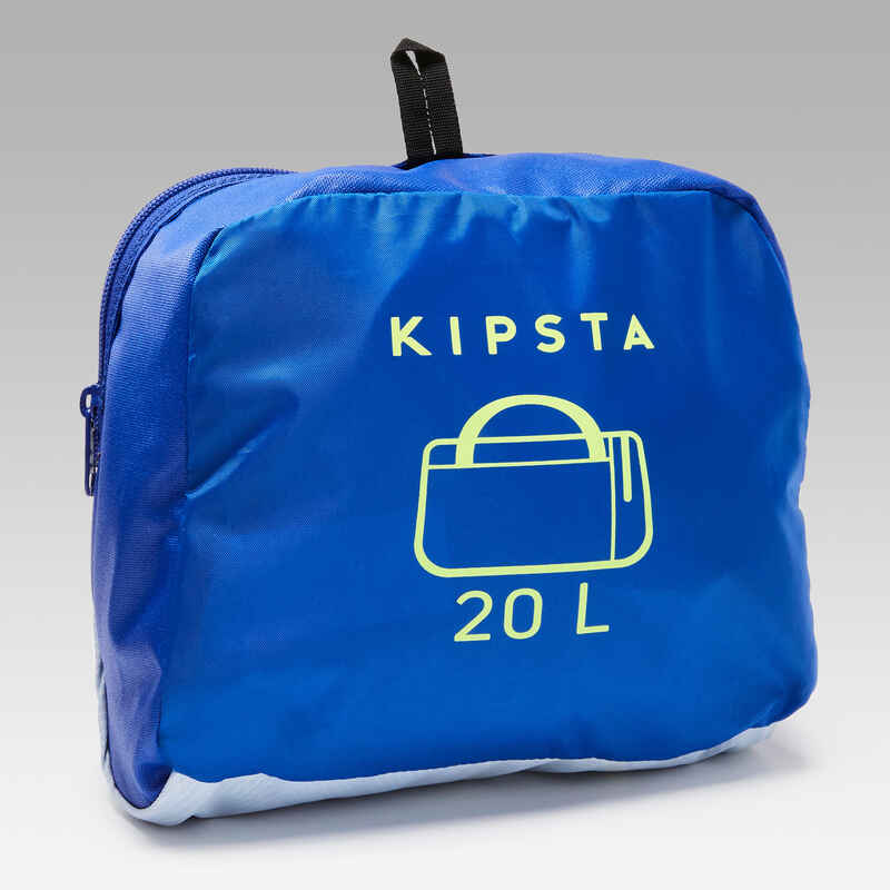 20L Team Sports Bag Kipocket - Blue/Yellow