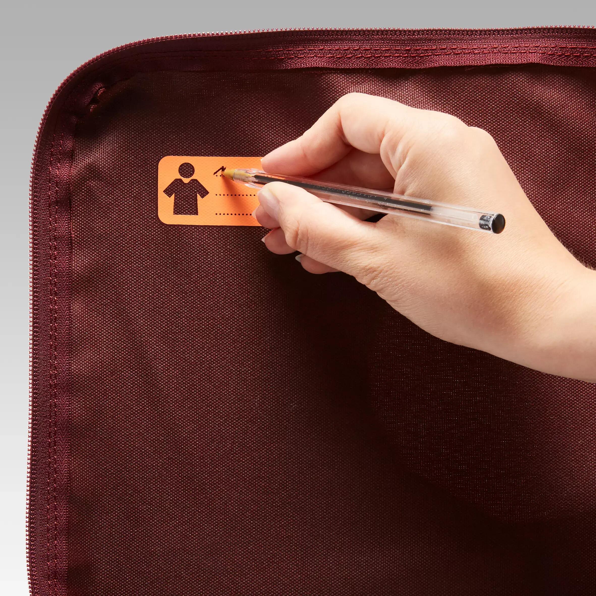 40L Sports Bag Kipocket - Red/Coral 13/13
