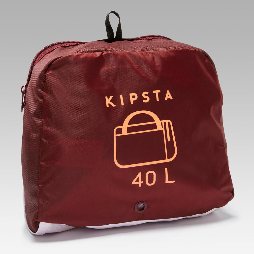 Športová taška Kipocket 40 litrov bordová