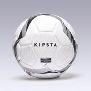 Light Football Ball Size 5 F500 - White/Black/Silver