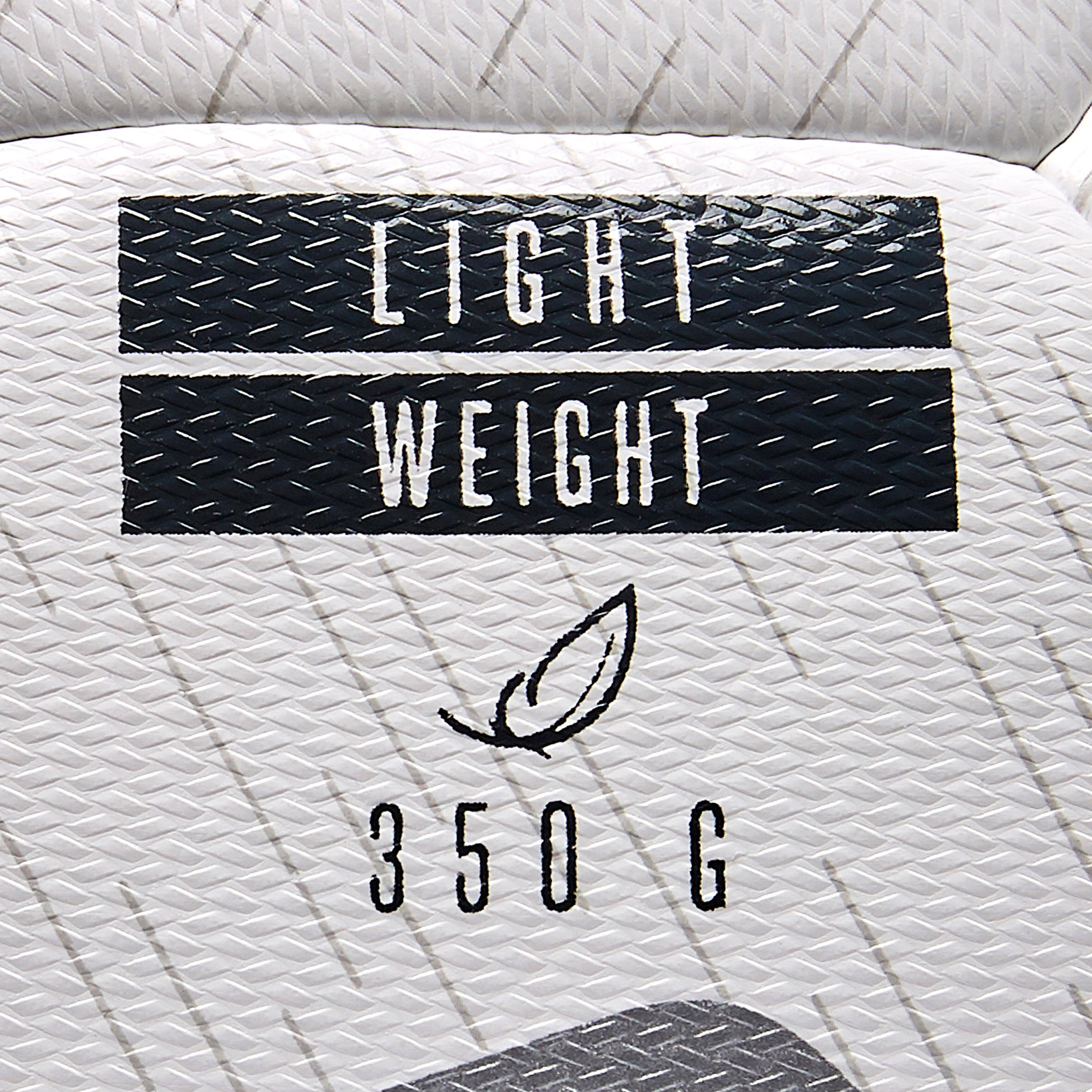 Light Football Ball Size 5 F500 - White/Black/Silver -  2