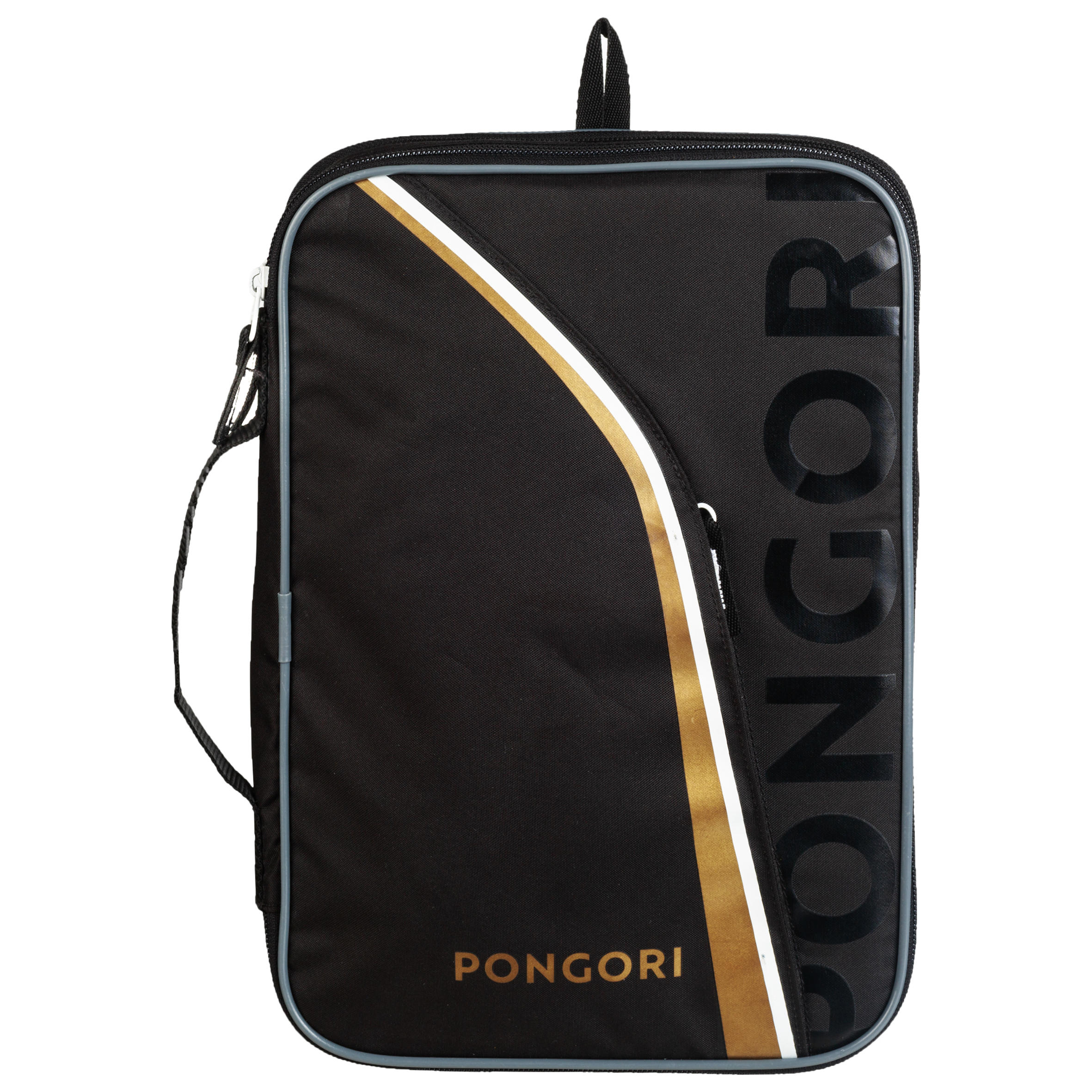 PONGORI TTC 900 Table Tennis Bat Cover - Black/Gold 