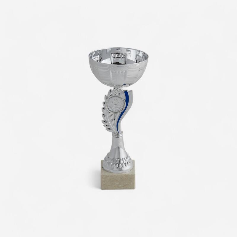 Trofeo Deportivo C160 / 23 cm Plata y Azul
