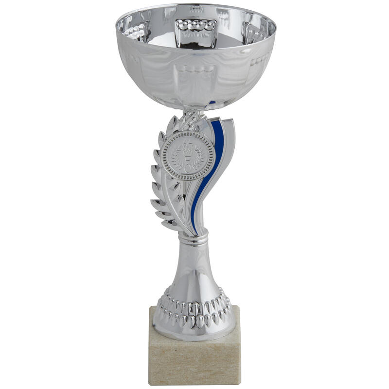 Trofeo Deportivo C160 / 23 cm Plata y Azul