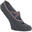 Ballerines antidérapantes 500 Pilates Gym douce femme gris clair