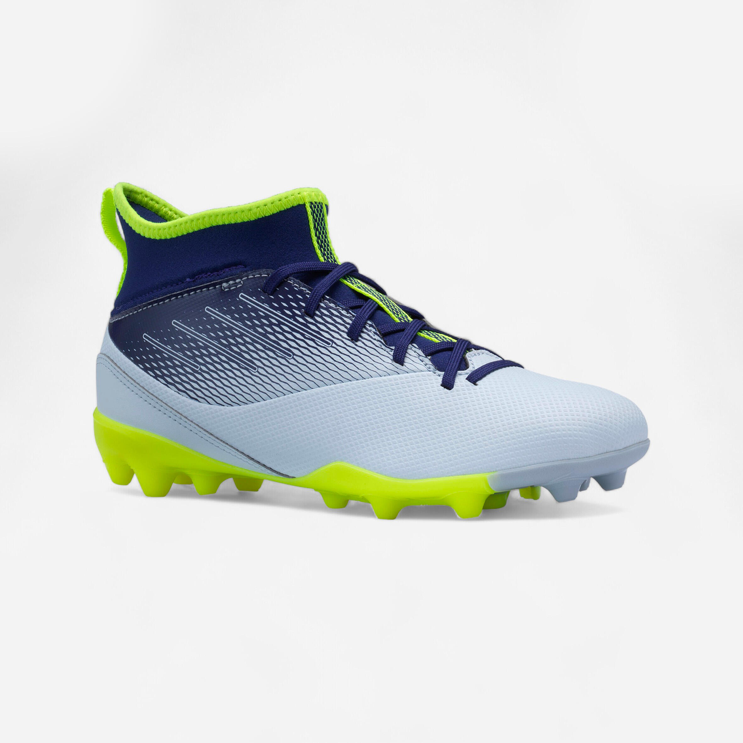 KIPSTA Voetbalschoenen voor kinderen Agility 500 hoog MG-zool | Decathlon