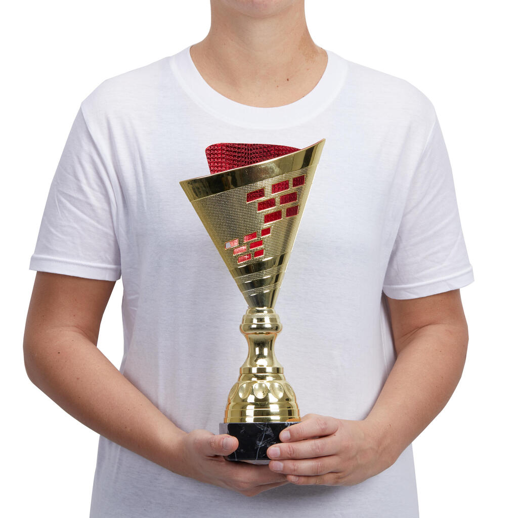 T537 Trophy 35 cm - Gold/Red