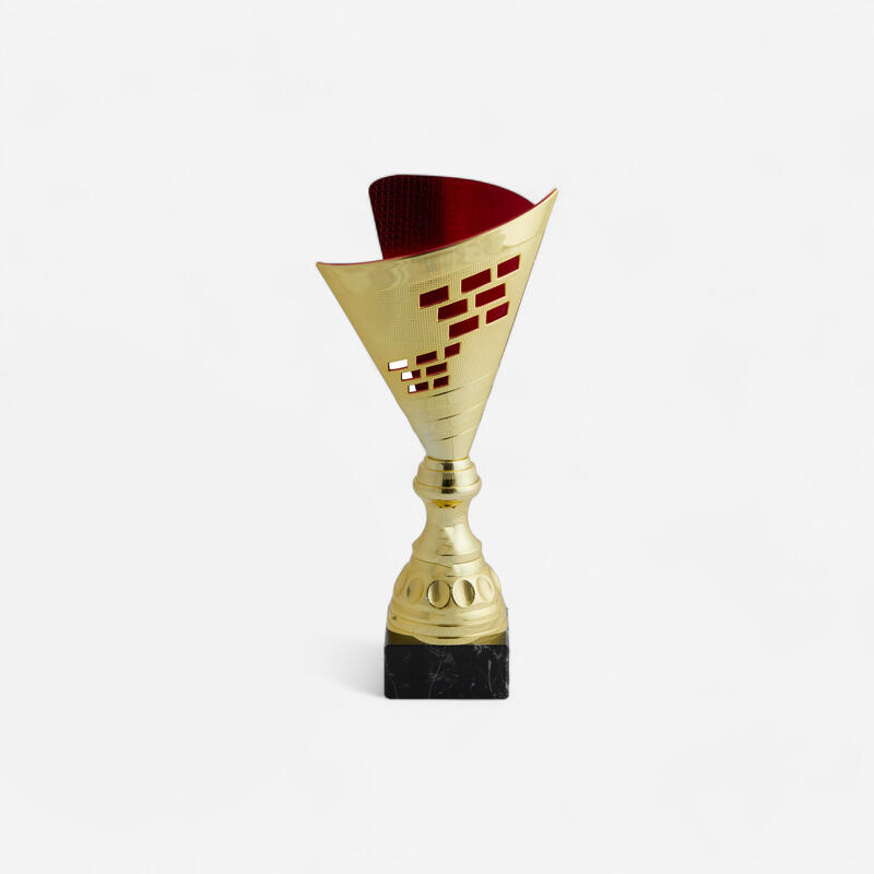 Trofeo Deportivo T537 / 35cm Oro / Rojo