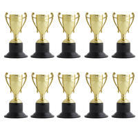 LOT 10 MINI COUPES Or 10cm
