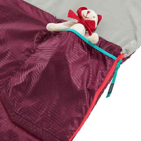 Saco de dormir 10ºC niños 115-155 cm Quechua MH100