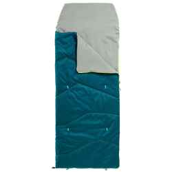 KIDS SLEEPING BAG MH100 10°C - BLUE