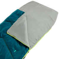 KIDS SLEEPING BAG MH100 10°C - BLUE